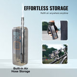 VEVOR Tire Inflator Portable Air Compressor, 150 PSI Electric Air, 4000mAh Rechargeable Tire V952-CDSLTCQJ22005A79WV9