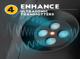 Ultimate Ultrasonic Bark Control Device for Dogs - Auto Sensor Modes Weatherproof Anti-Bark V1192-AZ-W-2716