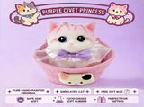 Cute handmade cat squishy toy, original hand-painted, baby-safe soft gel, gift box ideal for V1232-MMNNL-SQ-005