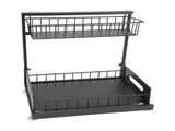 Under Sink Organizers and Storage Sliding Cabinet Basket Organizer 2 Tier Under Bathroom Storage V1294-YM0703-3117230092011