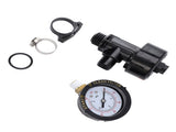 High Flow Manual Air Relief Valve Pool Filter Air Relief Valve with Pressure Gauge Replacement O V1294-YM0901-3111240117111