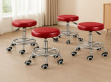 Levede 4x Salon Stool Swivel Barber Stools T4498-BGX4