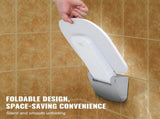Urea-formaldehyde Folding Shower Seat, 13.6'' x 12.8'' Unfolded, Wall Mounted Fold Up Shower Bench V952-SLKNQWZCWKB1YXHBJV0
