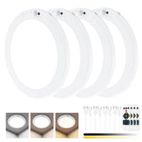 Rechargeable Motion Sensor Ceiling Light with Remote, Battery Ceiling Light Wireless, 3 Colors V1171-CX-BOM001739