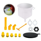 Fit Universal Vehicles Car Accessories pour Oil Tool Plastic Filling Filling Proof Spill Coolant V1192-AZ-W-33324
