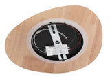 LED Wall Sconce Solid Wood and Iron Warm Light Space Saving Hallway LED Wall Lamp for Bedroom V1294-YM0901-3119240151411
