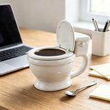 Toilet Coffee Cup Prank Water Cup Funny Ceramic Mug for Men Women - Gag Gift for Birthday Christmas V1366-AZ2-W-19829