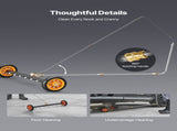 24" Pressure Washer Undercarriage Cleaner, Stainless Steel Surface Cleaner for Pressure Washer, 4000 V952-GYQXJBMQJQZGQLB0WV0