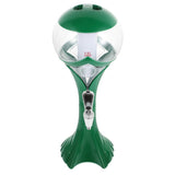 Large Green Plastic Beverage Dispenser with and Faucet, Party Drink Server for Outdoor Events V1370-AZ4-14226