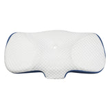 Dreamz Memory Foam Pillow Pillowcase Supprt Blue Rebound PILO1008-BL