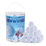 Christmas 40 Pack Artificial Snowballs Fake Snowball Fight for Kids Indoor Outdoor Toy Snowballs for V1294-YM0714-10309723