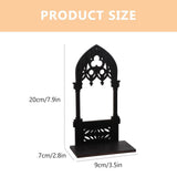 Arch Wall Shelf Candle Sconce Holder Decorative Candelabra Stick for Home and Office Dcor V1366-AZ2-W-24557