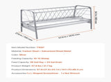 Livestock Hay Feeder, 2 in 1 Grain & Hay Feeder, 300L Capacity, 147 cm Long Goat Pasture Feeding V952-SCWSQEHYLSWS4S2F8001V0