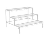 Levede Plant Stands Outdoor Indoor Metal UM1160-WHX2