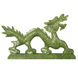 Feng Shui Elegance Chinese Zodiac Dragon Jade Ornaments V1142-PB1005003498524365