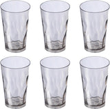 SZKIANGZXC Shatterproof Drinking Cups, Drinking Glasses, Set of 6, Plastic glass cup,16 oz plastic V1258-DP02-C-682