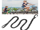 3pcs Belt Strap Mountain Bike Parent-Child Pull Reflective Traction Portable Outdoor MTB Elastic V1370-AZ4-00050