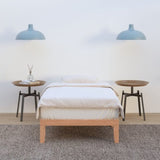 Single Size Warm Wooden Natural Bed Base Frame Single V264-STB-108P-NTR-SL-1