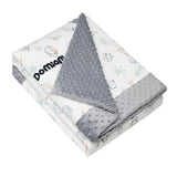 Domimia Thick Padded Minky Cotton Kids Blanket - 2.5 tog Wildflower Boquet DTK10102