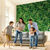 Artificial Grass Wall Panels, 12 PCS 20 x 20 inch, 3D Combination Greenery Boxwood Panel for Indoor V952-PJSRZZWQ12PC0AI8JV0