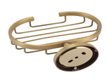 Soap Dish Wall Mounted Twisted Pattern Soap Holder Copper Stainless Steel Antique Soap Rack for V1294-YM0626-3112220088211