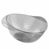 Rice Washing Bowl Multifunction Plastic Rice Rinsing Strainer With Side Drainers for Kitchen V1294-YM0901-3118230305812