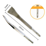Curved Chisel Chisel Bit Drill Bit Round Shank Sds-Plus Square Handle 1Pc Carbon Steel Elbow V1189-LWWAL-20260327-04249