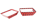 Empty Gift Basket with Handles Sturdy Tray Wine Gift Basket Party Favors Basket for Graduation V1294-YM0703-230707HL02-3