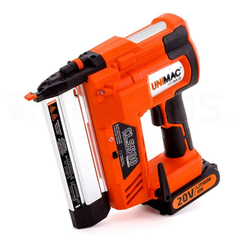 UNIMAC CLS500 15-50mm 18ga 2in1 Stapler/Brad Nail Gun, Cordless 20V Lithium Nailer V219-NALCLSUMCA5C0