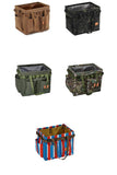 Black Camouflage Heavy Duty Foldable Outdoor Camping Storage Box - Oxford Cloth Collapsible Gear V888-ELOSUNG32734