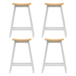 Artiss 4x Bar Stools Wooden Chairs Oak FUR-S-BAR-CHR-01-WDX4