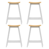 Artiss 4x Bar Stools Wooden Chairs Oak FUR-S-BAR-CHR-01-WDX4