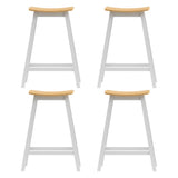 Artiss 4x Bar Stools Wooden Chairs Oak FUR-S-BAR-CHR-01-WDX4
