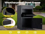 Gardeon Parcel Letterbox Drop Box Package Mailbox Black PDB-L-102-BK
