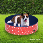 Floofi Pet Pool 120cm*30cm XL Red Circle V227-3331641004540