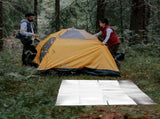 Waterproof Aluminum Film Picnic Pad with Storage Bag - Silver, Lightweight, Outdoor & Beach V1192-AZ-W-21526