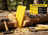 5/8/10 Inch Complete Tree Felling Wedge Set 6Pcs Plastic Garden Timber Tools V1221-XM-LB498-GM36