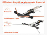 Hydraulic Tubing Bender Kit, 6 mm to 22 mm, Copper Tube Pipe Bender, Forward/Reverse HVAC Bending V952-JLSDWGJYYKZFV5GBE001V0