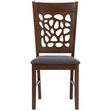 Asbel Timber Dining Chair x2 - Cocoa V656-241360