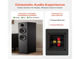Floorstanding Speakers, 2-Way, Floor-Standing Tower Speakers with 25.4 mm Tweeter, Dual 165.1 mm V952-WYLDSYSQ2GZ6KLL9J001V0