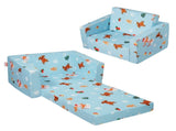 Kids Couch, 2-in-1 Toddler Chairs Comfy, Toddler Couch Sofa Bed Fold Out, Convertible Sofa to V767-VVR-ETSF6354652IOZAT6V0