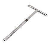 Soil Sampler Probe 304 Stainless Steel Protable T Handle Soil Sampling Tool for Farm Garden Lawn V1294-YM0703-3111230123312