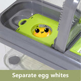 Green And Grey Ultimate 12-in-1 Multi-Functional Vegetable Slicer Dicer Chopper - Mandoline with V888-ELOSUNG27407