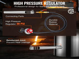 6KG Propane Melting Furnace Kit Melting Furnace Stainless Steel 2700 V952-BWRJLGMAX6KG1TP2BV0
