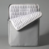 15.6/16 inch Laptop Sleeve Padded Travel Carry Case Bag XL size LUKE GREY V274-OF-DST-LAPBG109XL-GY