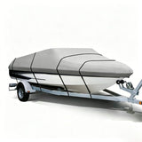 20-22FT700cm*320cm Boat Cover Trailerable Marine Grade 210D grey V1188-ZXY-01-17