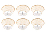 6PCS Fabric Lampshade Wall Lamp Cover Chandelier Lamp Shade for Home Decoration Light Accessories V1294-YM0901-3119200094511