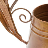 Decorative Rust Watering Can w Lilypads 57cm V637-48104CAN