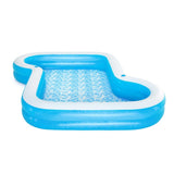 Bestway Kids Pool 305x274x46cm Inflatable Above Ground Swimming Pools 1207L BW-POOL-KID-SQ-54321