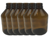 12x 600ml Brown Glass Bottle Plinking Shooting Target Practice without Lids/Caps V563-12PCS-GLASS_PLINKINGTARGE
